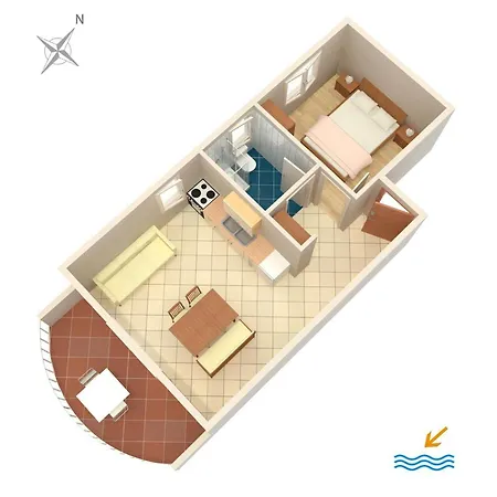 Zavala 553d Apartment Jelsa (Hvar)